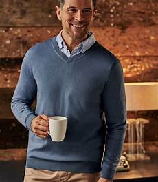 Men Cotton Combed V Neck T-Shirts