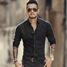 Men's Polo Shirt With Long Sleeve