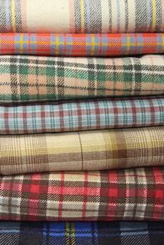 Plaid Shirting Fabric